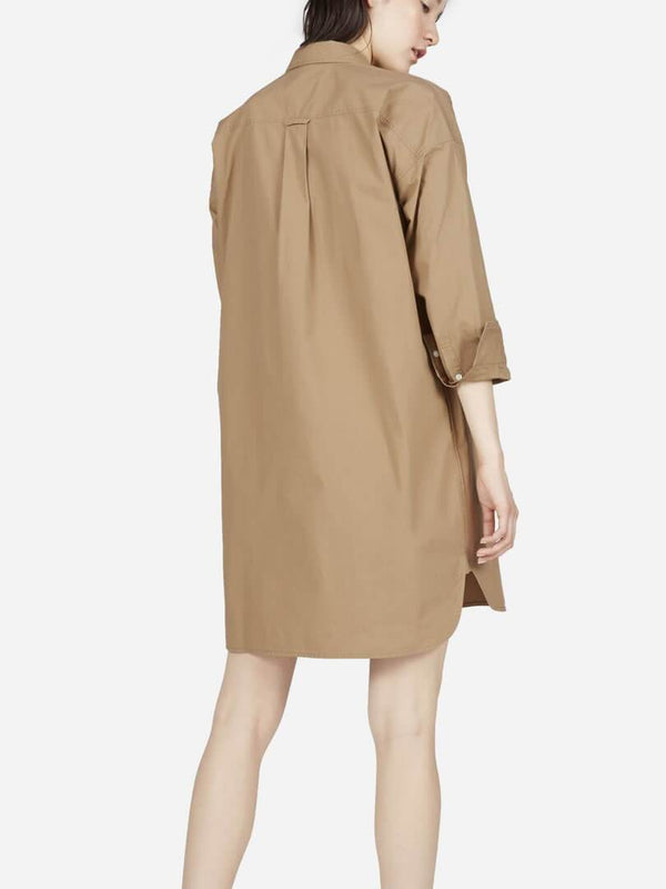 חולצה חומה צהובה