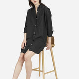 חולצת שמלה שחורה